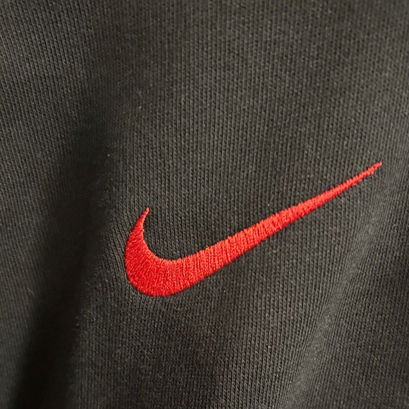 Vintage Nike Black Jacket with Red and Yellow Details - Picture 4 of 7